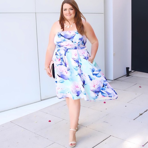 City Chic Dresses & Skirts - Strapless high low dress size L (20) city chic